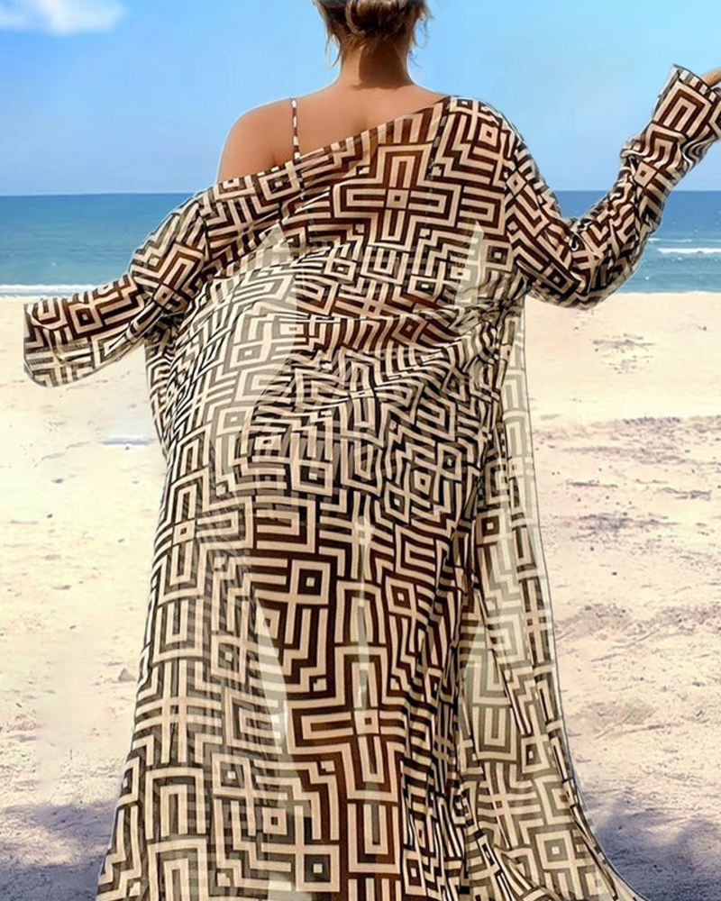 Bikini Tredelt Sett Flat Front