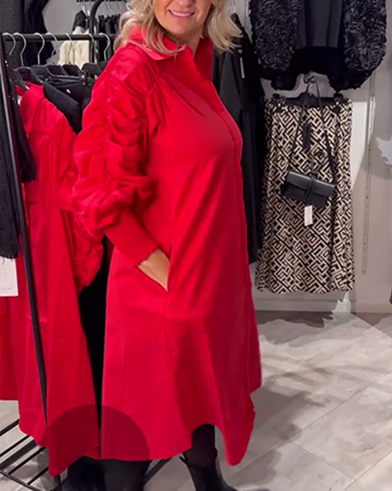 Kjole Jakkeslag Mote Skjorte