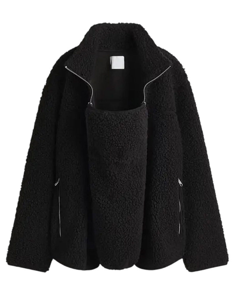 Dame 2-i-1 Hofte Lengde Casual Sport Ytterjakke