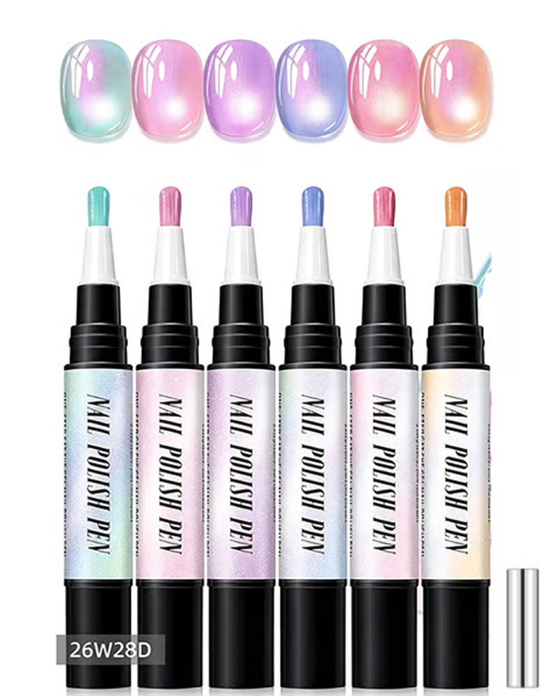 Cat Eye Gel Neglelakk Penne Sett