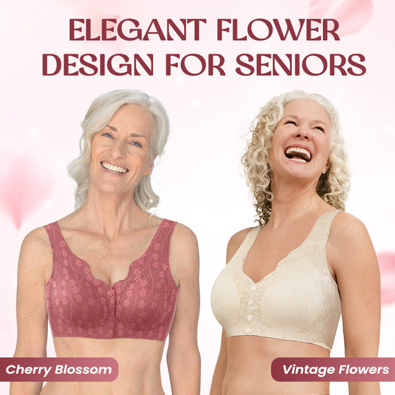 Sømløs Blonde-BH med Full Dekning og Frontlukking