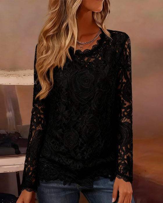 Blonde Topp Langermet Base