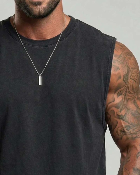 Tank Topp Mote Løs Hip Hop