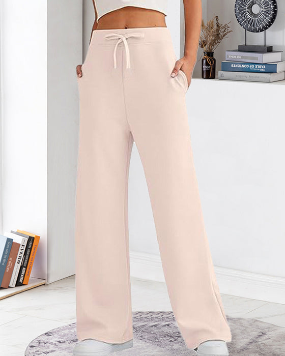 Bukser Høyt Midjebånd Sport