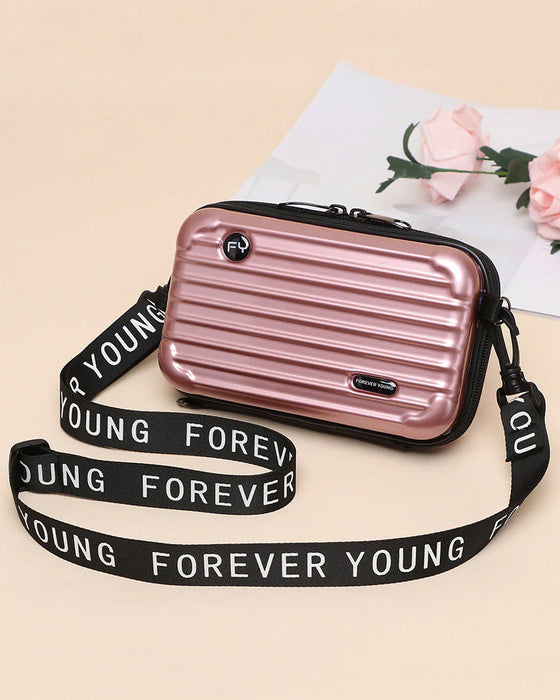 Mini koffert Crossbody-veske