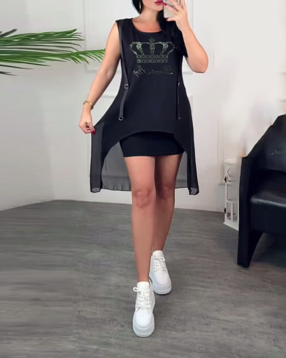 Bluse Slim Fit Street Style