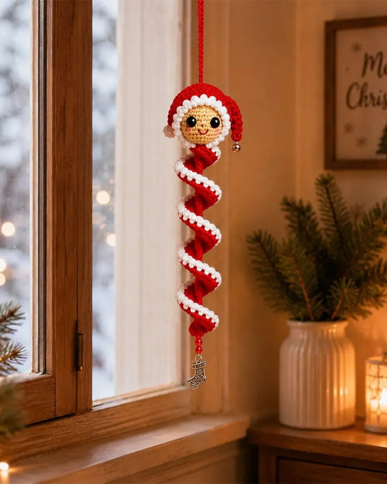 ☃️ DIY Kit Snømann I Spiral Hekling