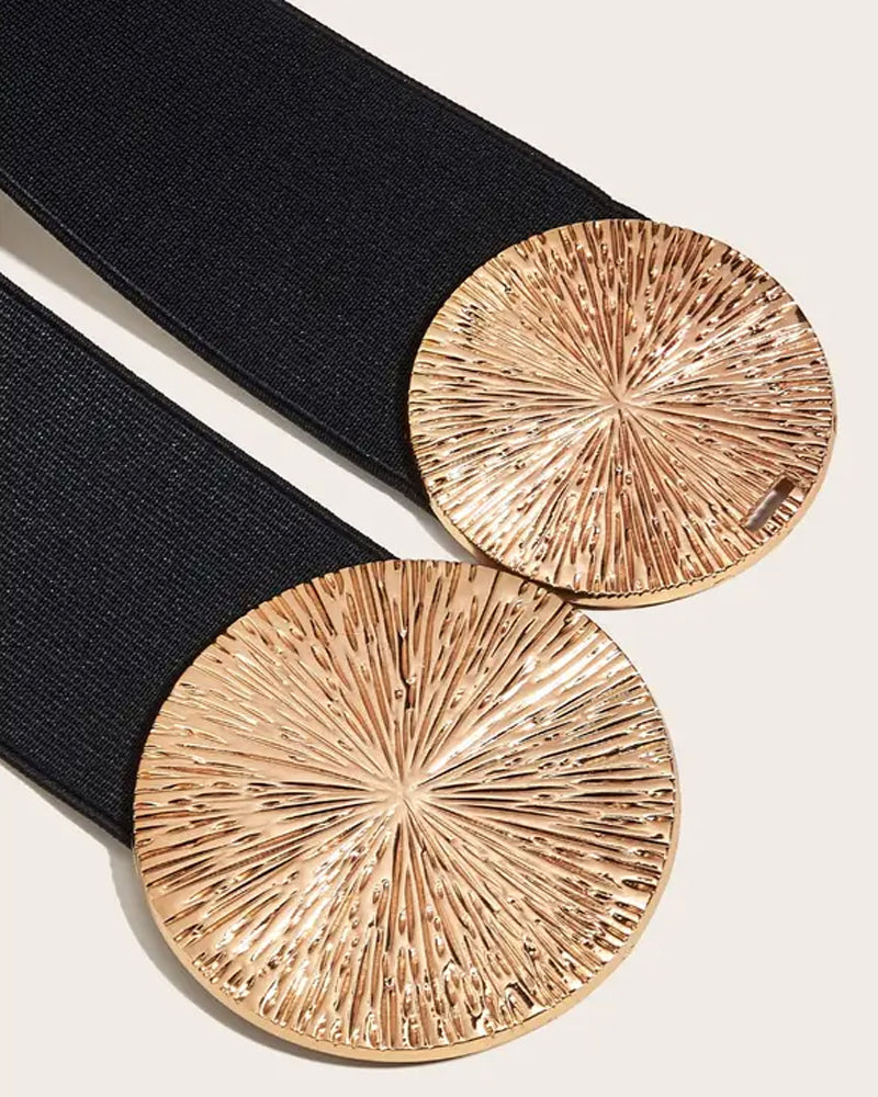 Midjestykke Dobbel Rund Elastisk