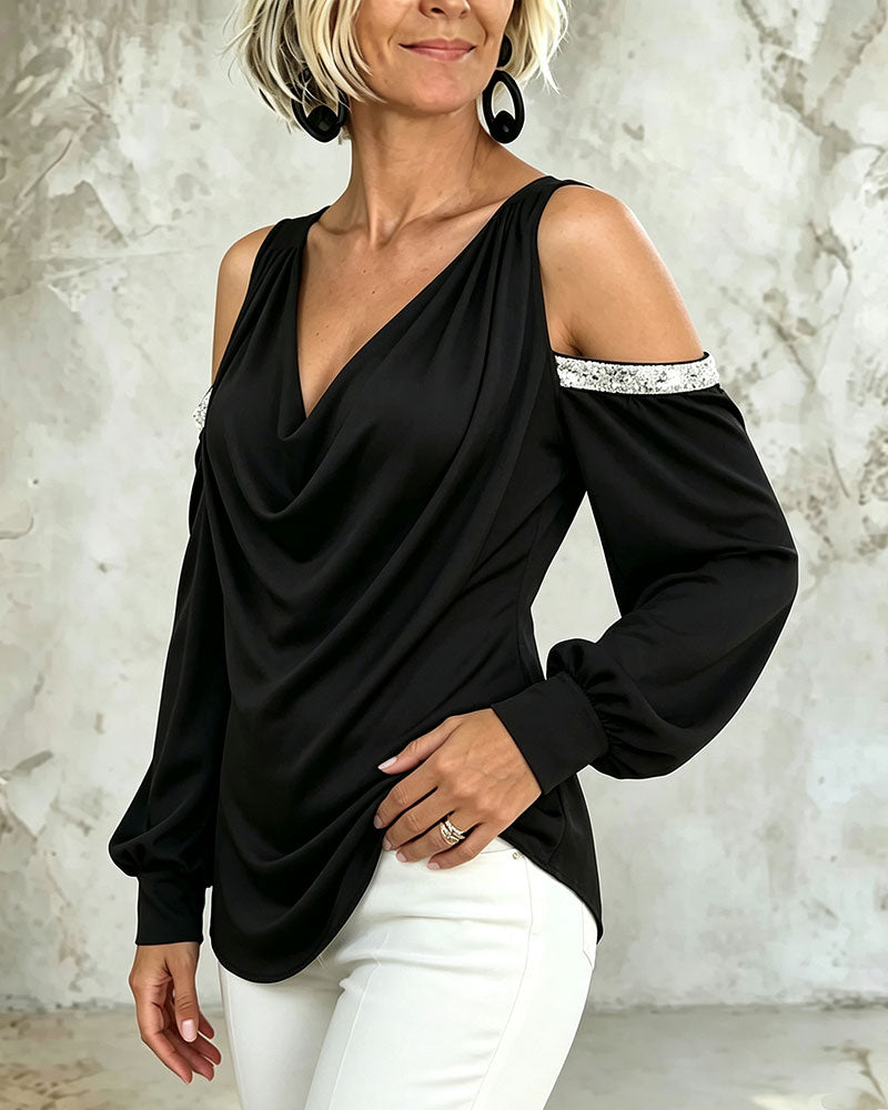 Bluse Casual Tøff Off-Shoulder