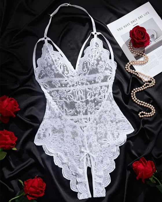 Lingerie Skrittløs Knipling One Piece