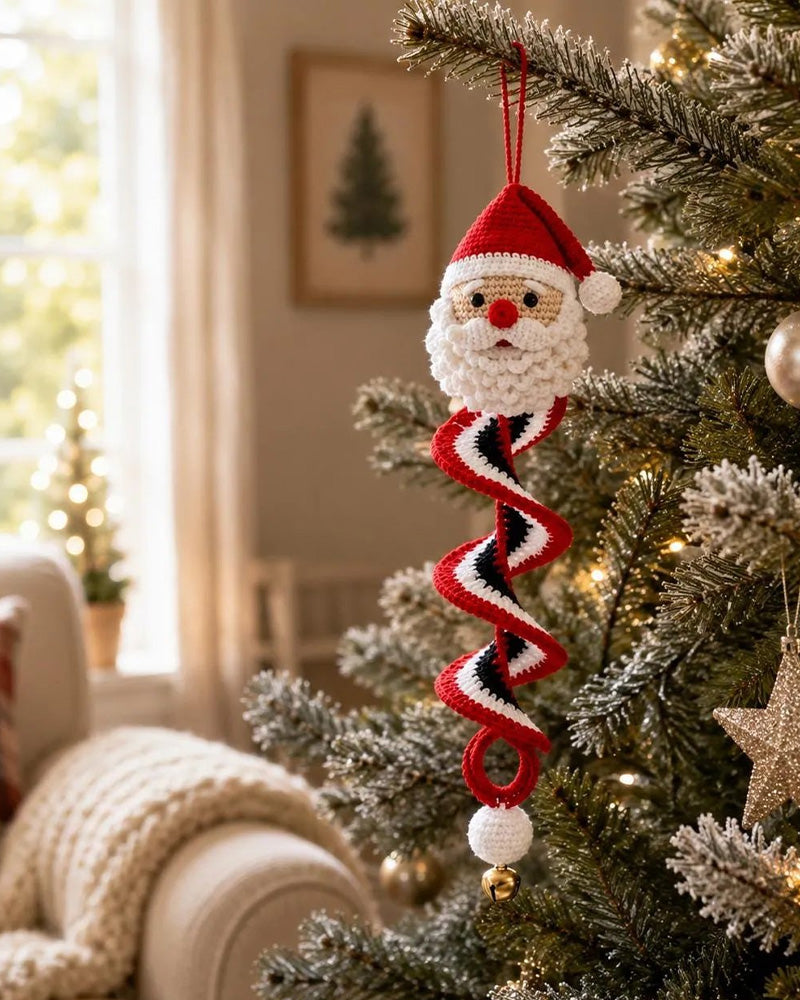 ☃️ DIY Kit Snømann I Spiral Hekling