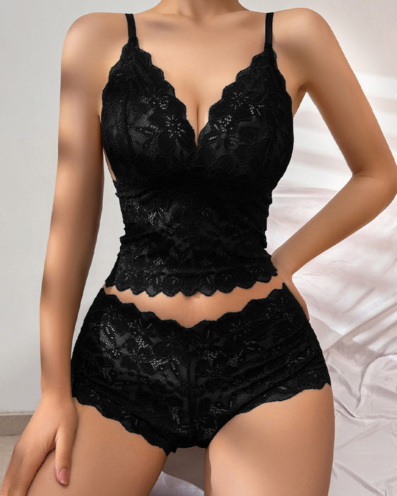 Sett Sexy Blonde Lingeri