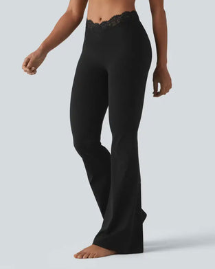 Bukse Blonde Midje Lett Utsvinget Yoga