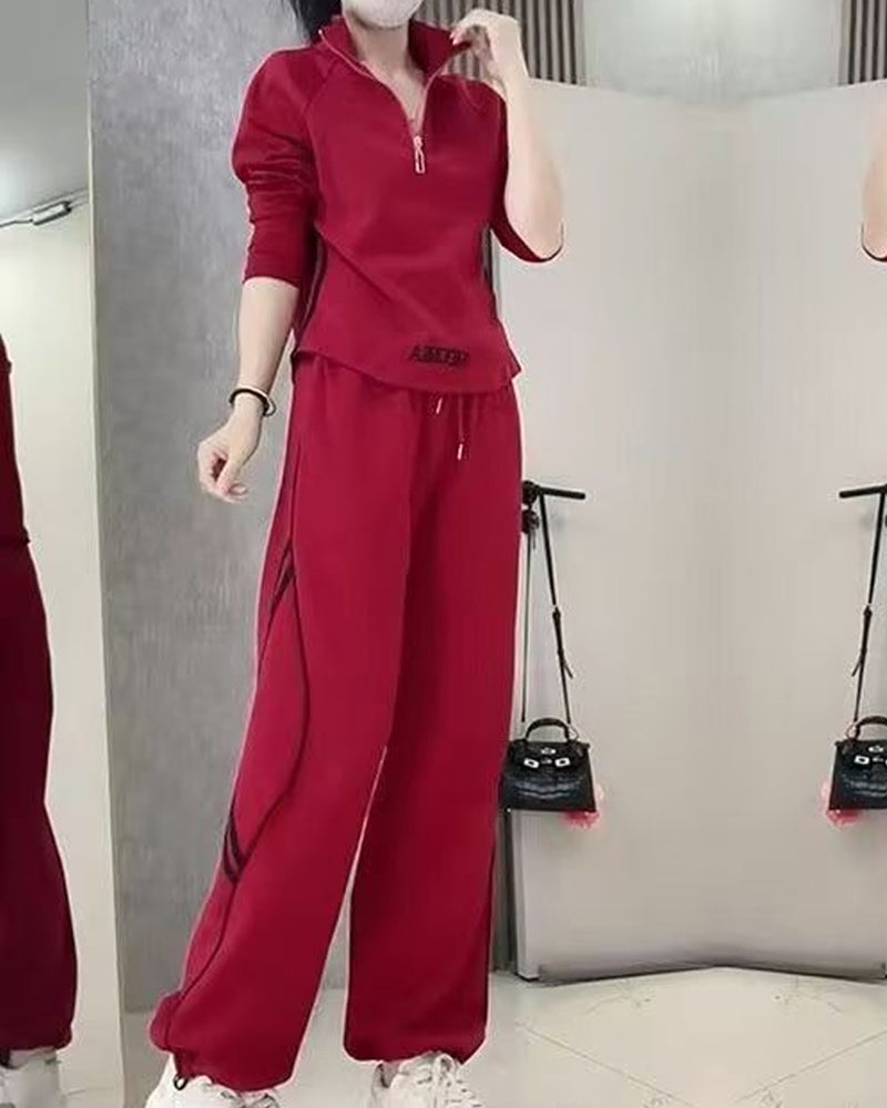 Todelte Sett Uformell Sport Figurfordelaktig