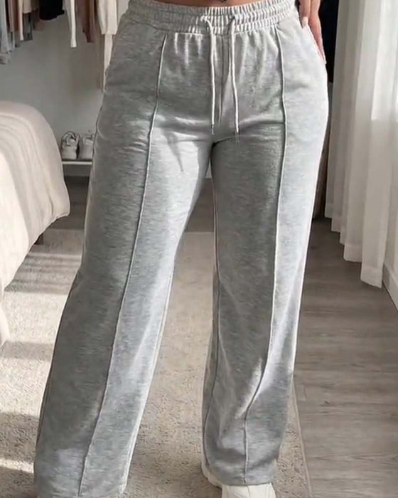 Sweatpants Dragsnor Rett Ben