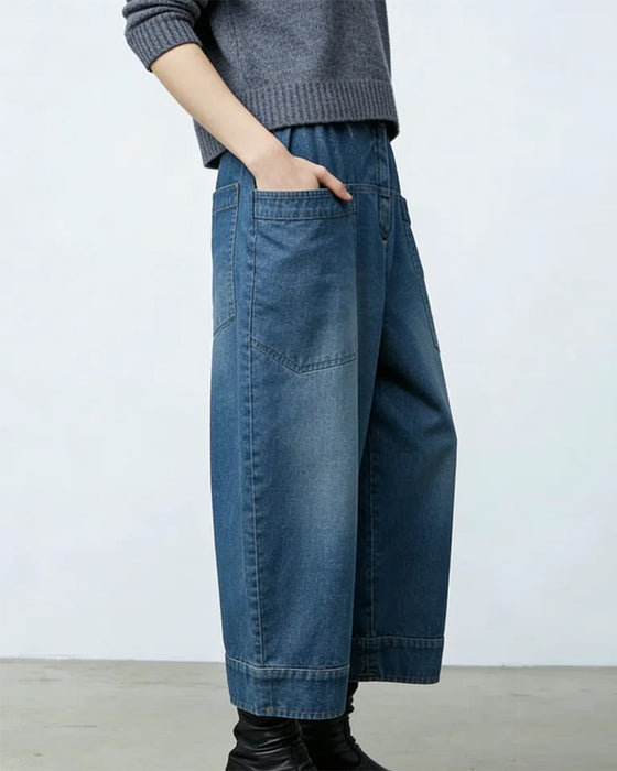 Jeans Stor Lomme Ankel