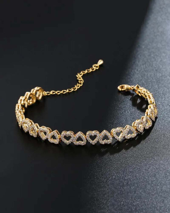 Armring Kjærlighet Diamant Mote