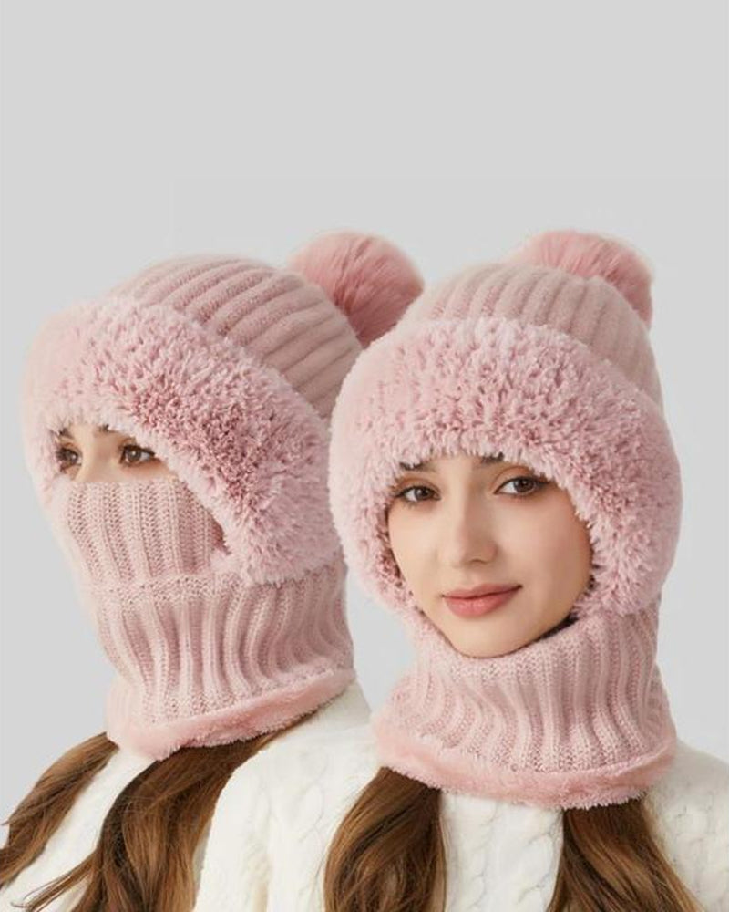 Damebeanie I Ensfarget Design Med Dusk