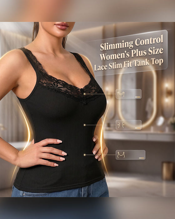Tank Top Ensfarget V-Hals Blonder