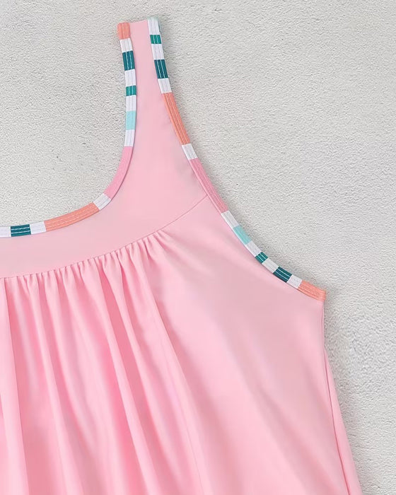 Tankini Trykt Bred Stropp