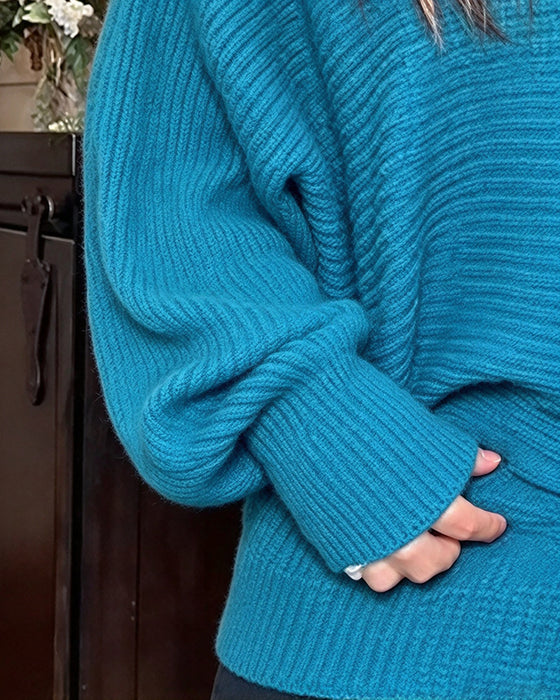 Pullover Stilig Flaggermuserme