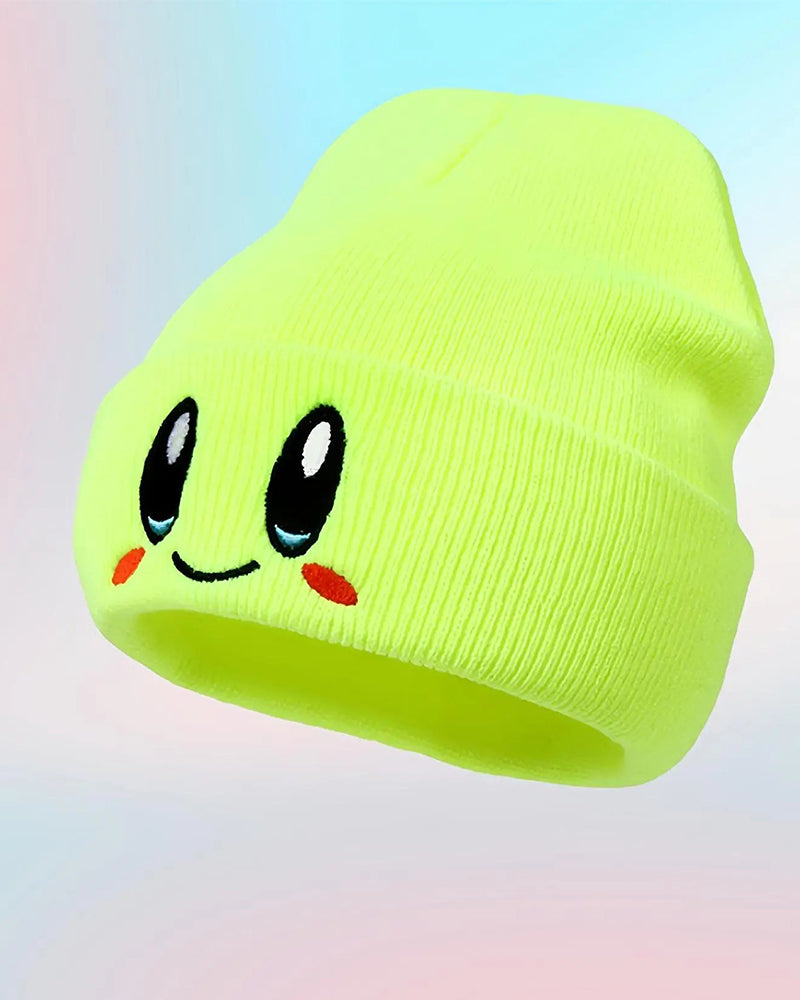 Søt Brodert Tegneserie Lue