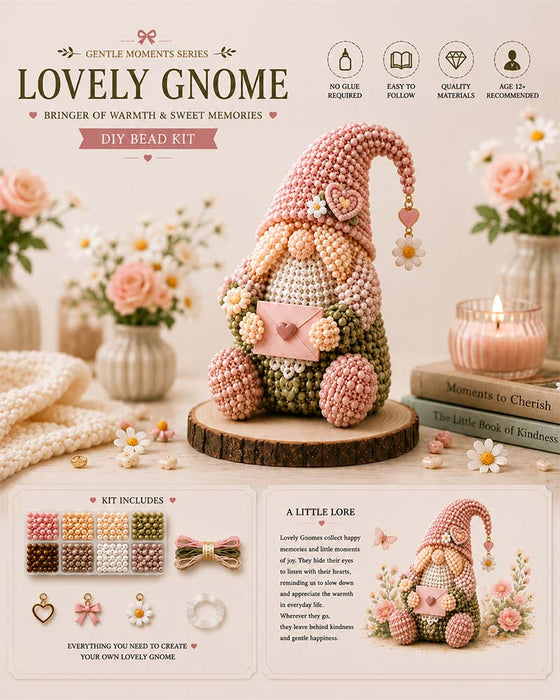 🔥 💕Koselig Nisse Diy Perlekit Samling – Samle Alle 7 Nisser