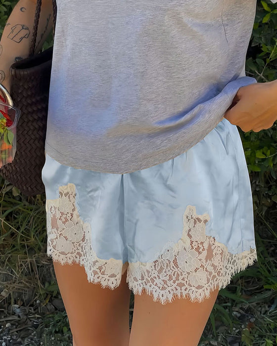 Shorts Mote Blondekant Lappeteppe