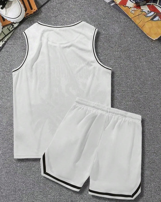 Sett Ermeløs Tank Topp Shorts