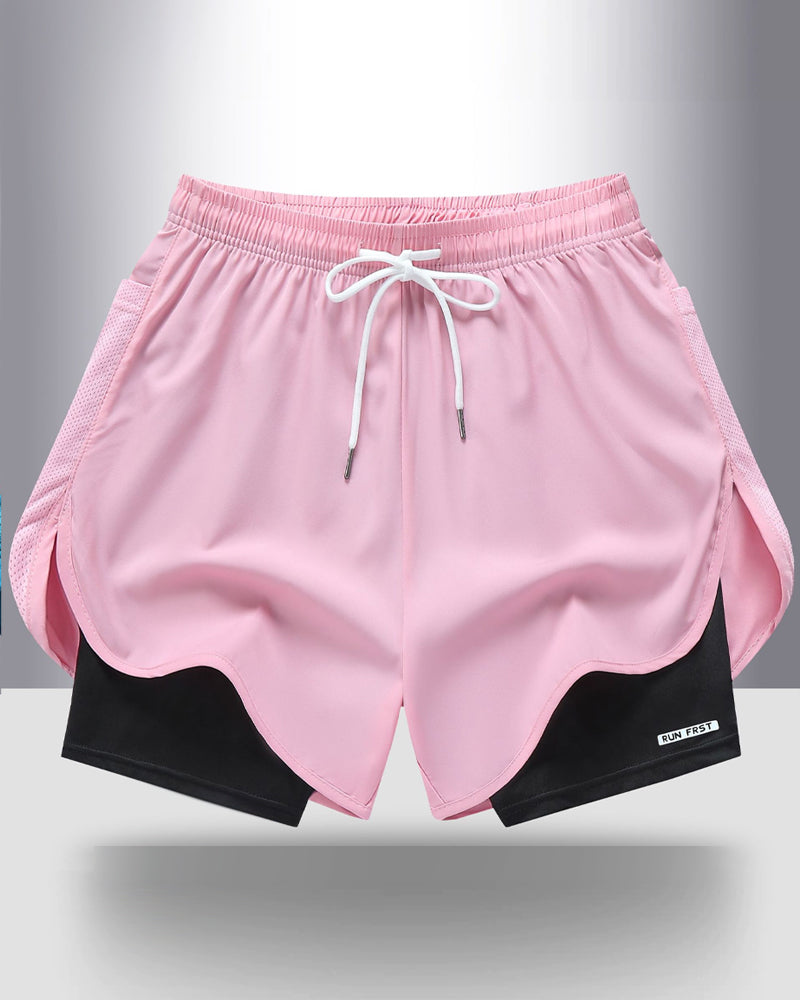 Shorts Pustende Hurtigtørkende Dobbeltlag