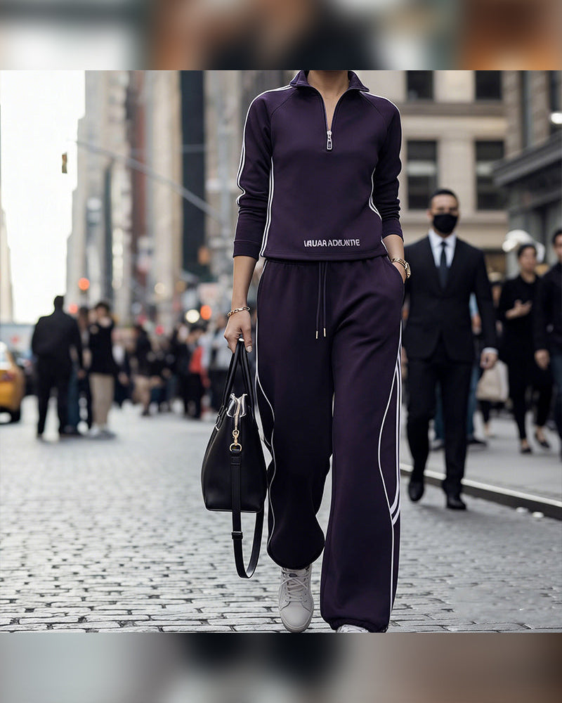 Todelte Sett Uformell Sport Figurfordelaktig