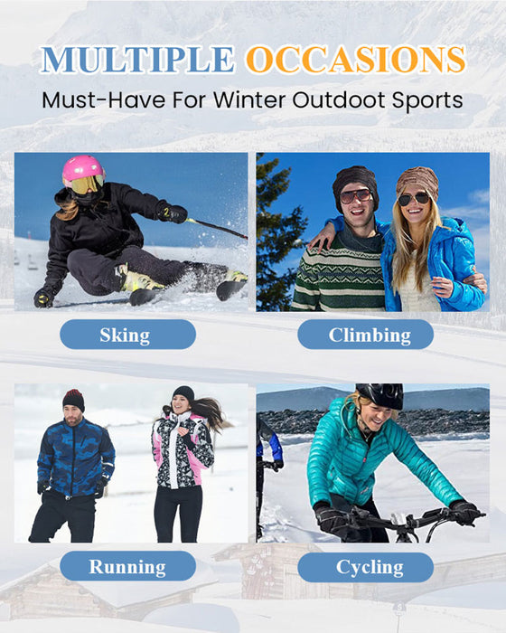 Vindtett Uthuslue Og Skjerf For Kvinner