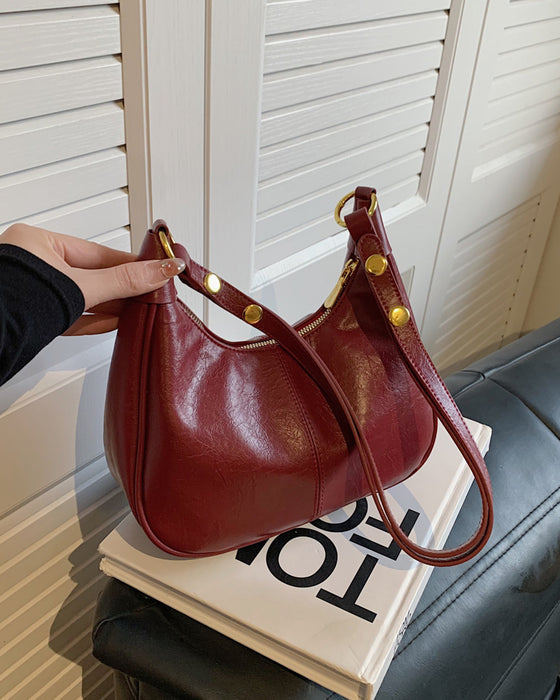 Veske Vokset Lær Armhule