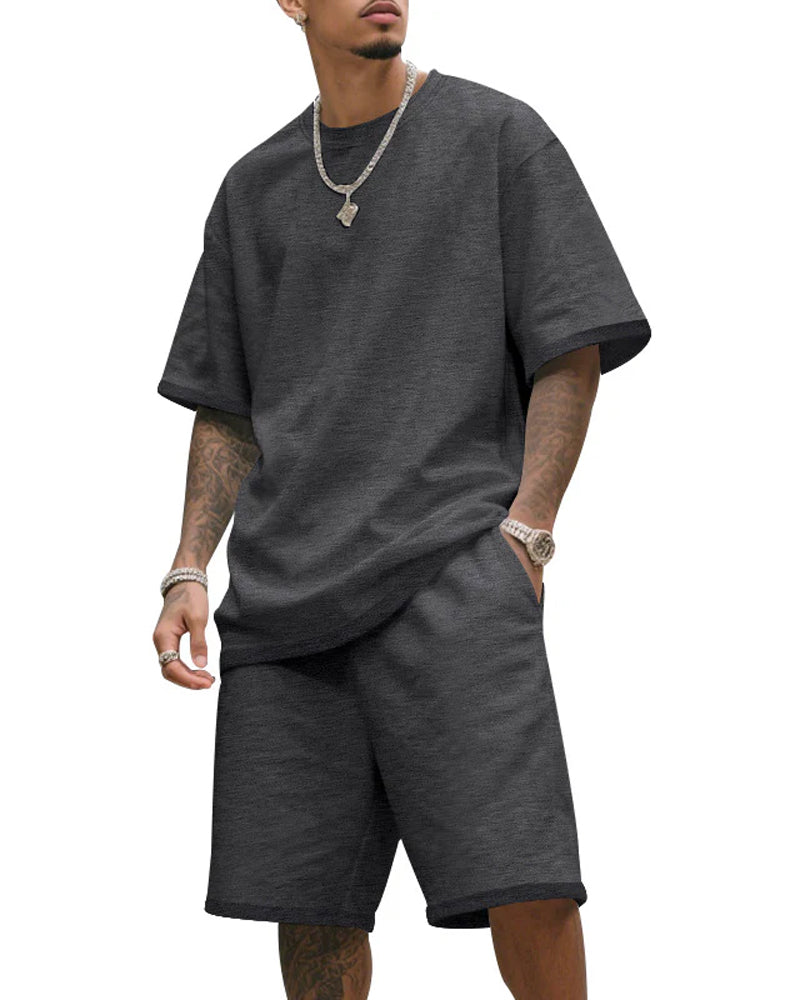 Sett Kort Erme Shorts To Del
