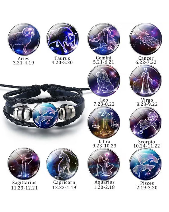 💥Sjelarmbånd💫 Lås Opp Kraften I Ditt Stjernetegn