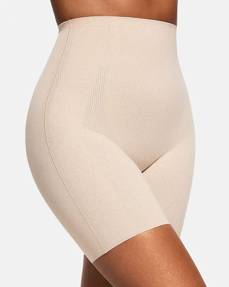 Magekontroll Shapewear Pustende Komfortable Shorts For Kvinner Rumpeløftende Body Shaper Shorts Høy Midje Sømløse Girdles Under Kjole