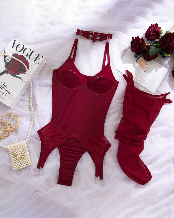 Lingerie Ny Mote Luksus Overraskelse Gave Nattøy Fest