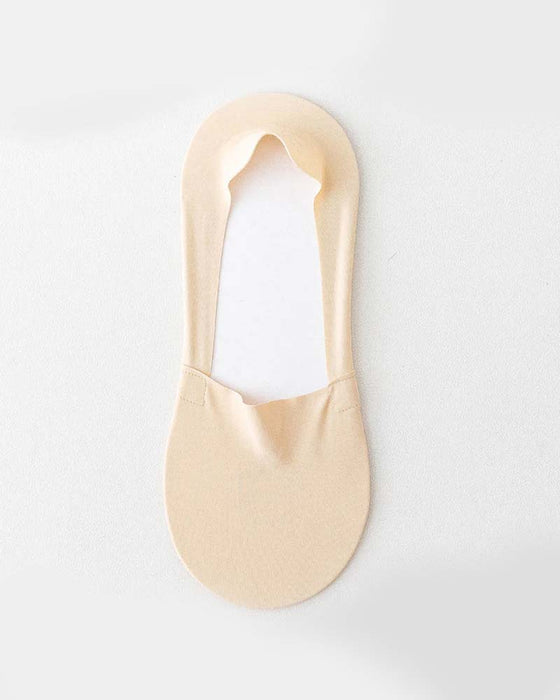 Anti-skli usynlige sokker i bomull