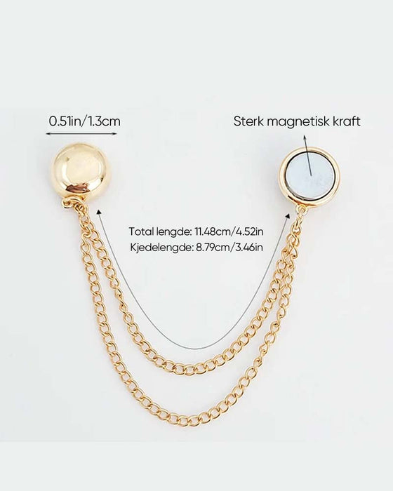 Multifunksjons magnetiske klesklips