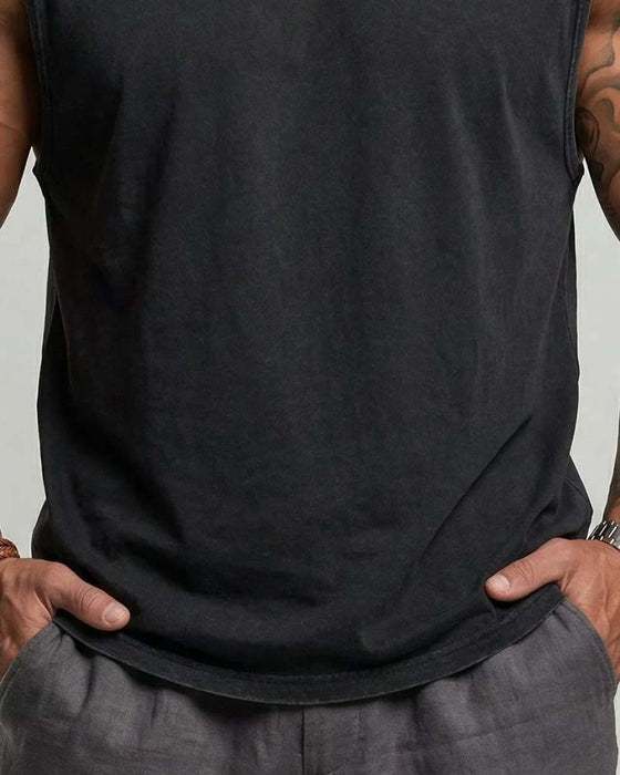 Tank Topp Mote Løs Hip Hop
