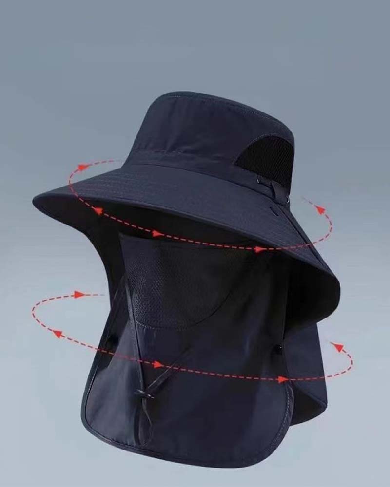 Hatt Ansiktsdekning Sol Beskyttelse Bøtte
