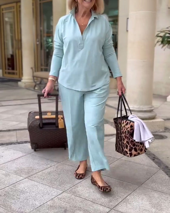 Langermet Sportstopp Med Krage