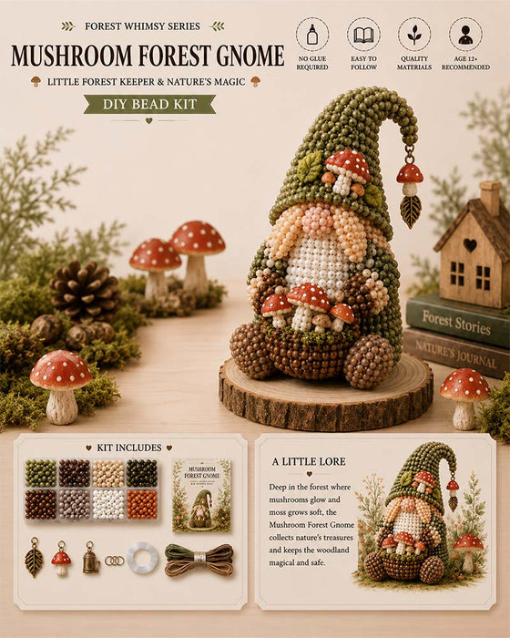 🔥 💕Koselig Nisse Diy Perlekit Samling – Samle Alle 7 Nisser