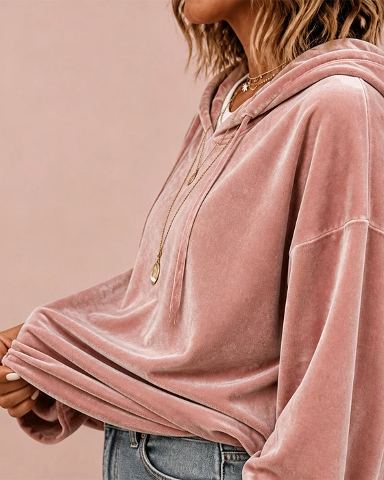 Hoodie Enfarget Langermet