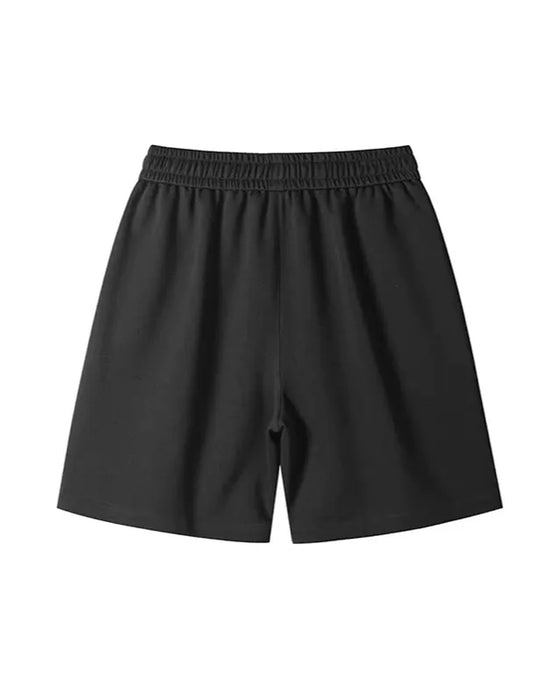 Shorts Avslappnet Rett Ben Snøre Bermuda
