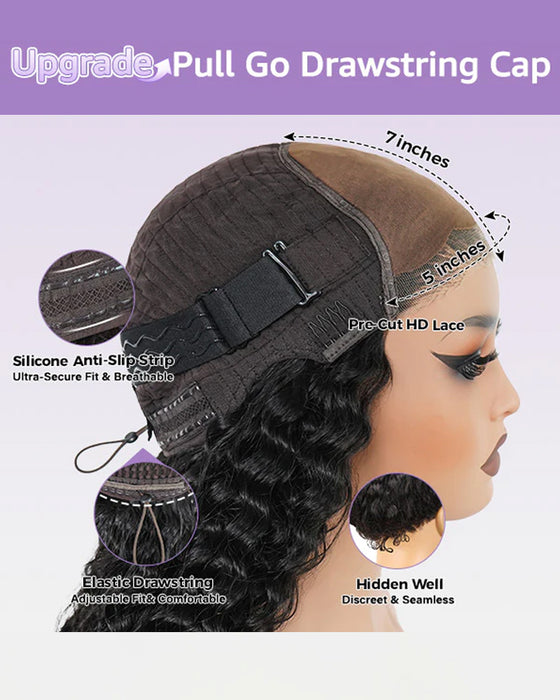 Silkeaktig Rett Lett Brukbar Glueless Parykker