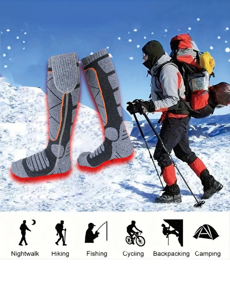 Universelle Vaskbare Batterivarmesokker