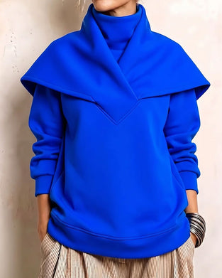Sweatshirt Dobbeltlag Turtleneck