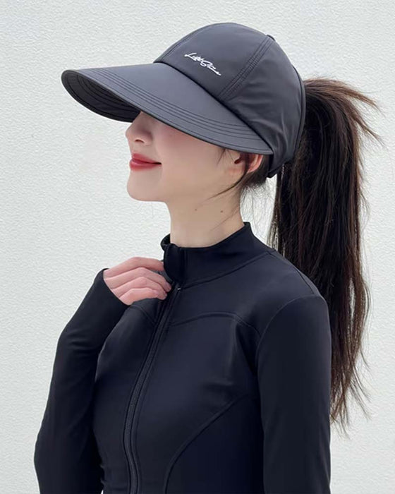 Hatt Kvinner Bred Brem Sol