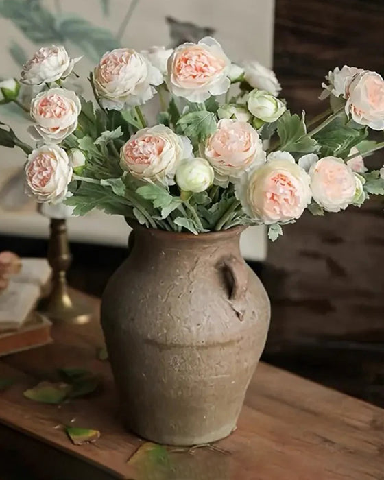 Kunstig Peonblomst - UV-bestandig, Vanntett, Vindtett